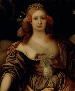 Portrait of a Young Woman, probably between 1650 and 1675. Creator: Workshop of Girolamo Forabosco.