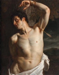 Saint Sebastian, c1820-1850s. Creator: Paul Delaroche.