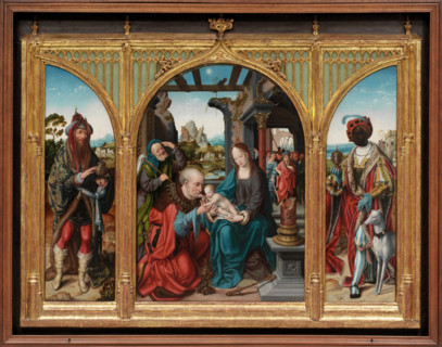 Adoration of the Magi, c1525. Creator: Joos van Cleve.