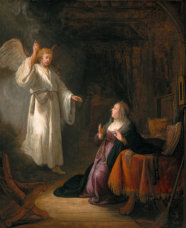 The Annunciation, between 1650 and 1655. Creator: School of Rembrandt Harmensz van Rijn.