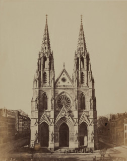 Ste. Clotilde, Paris, between 1860 and 1870. Creator: Edouard Baldus.