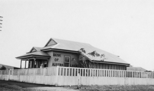 Bank of Australasia, Richmond, Queensland, 1935. Creator: Jack Bain.