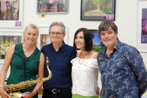 Jo Harrop and Friends, Clocktower Cafe Jazz Club, Croydon, London, 29 May 2025. Creator: Brian O'Connor.