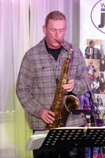 Tommy Smith, Simcock - Smith Duo, Watermill Jazz Club, Dorking, Surrey, 14 October 2025. Creator: Brian O'Connor.
