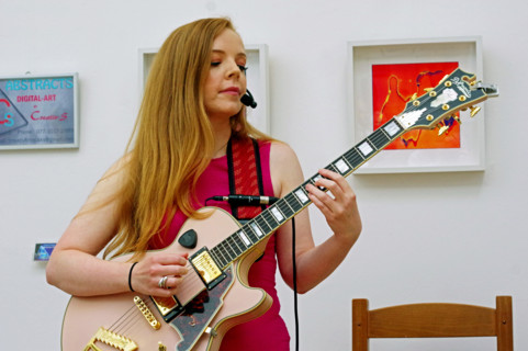 Ruta Di, Ruta Di Trio, Clocktower Cafe Jazz Club, Croydon, London, 24 July 2025. Creator: Brian O'Connor.
