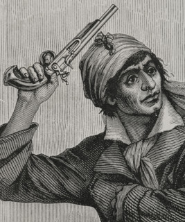 Jean-Paul Marat (1743-1793), French politician, Jacobin leader, 1876. Creator: Adolphe François Pannemaker.