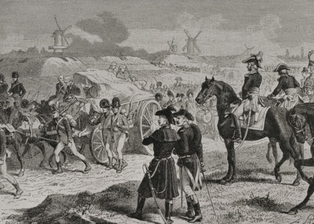 French Revolutionary Wars: Anglo-Russian invasion of Holland (27 August to 19 November 1799), 1879.  Creator: J Ansseau.