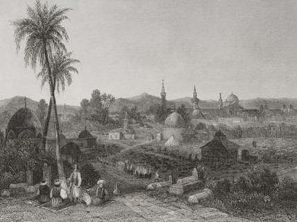 Damascus, 1840. Creator: Charles Nicolas Ransonnette.