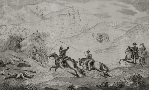 First Carlist War (1833-1840): The front in Valencia, Battle of Chiva (2nd April 1836), 1845. Creators: Antonio Gómez y Cros, Jose Gomez.
