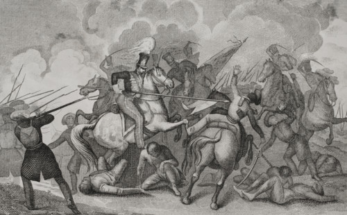 First Carlist War (1833-1840): Battle of Villarrobledo (20 September 1836), 1845. Creators: Antonio Gómez y Cros, Jose Gomez.