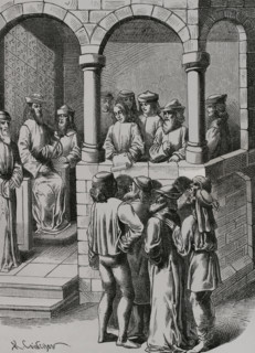 Promulgation of an Edict, 1878.  Creator: Albert Coinchon.