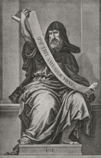 The prophet Job, 1877.  Creator: Unknown.