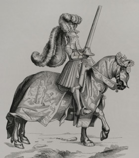 The champion of the tournament, 1877.  Creator: Unknown.