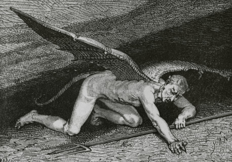 The Divine Comedy (1307-1321): Inferno (Hell), 1888.  Creator: Jean Edouard Dargent.