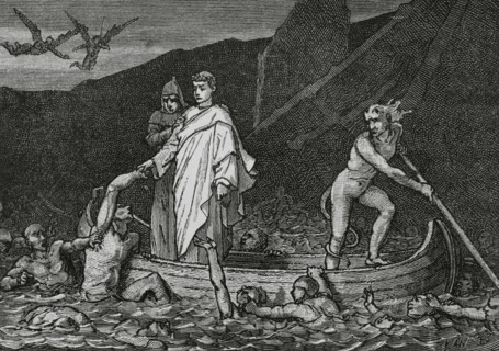 The Divine Comedy (1307-1321): Inferno (Hell), 1888.  Creator: Jean Edouard Dargent.