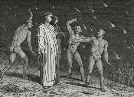 The Divine Comedy (1307-1321): Inferno (Hell), 1888.  Creators: Jean Edouard Dargent, Edouard Berveiller.