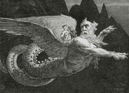 The Divine Comedy (1307-1321): Inferno (Hell), 1888.  Creators: Jean Edouard Dargent, Marichal.