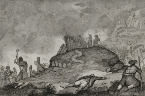 First Carlist War (1833-1840): Battle of Ormaiztegui (3 January 1835), 1845. Creators: Francisco Sainz, Juan Garrafa.