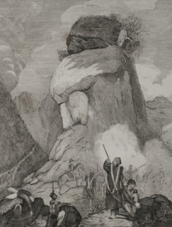 First Carlist War (1833-1840): Action in the Améscoas valley (19 to 24 April 1835), Navarre, 1845. Creators: Francisco Sainz, Camilo de Alabern.