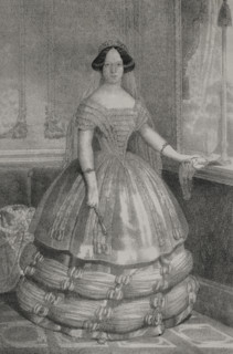 Sophie of Sweden, (1801-1865), Princess of Sweden and Grand Duchess consort of Baden, 1852.  Creator: J.J. Martinez.