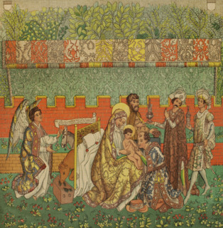 The Adoration of the Magi, 1440, (1877).  Creator: Franz Kellerhoven.