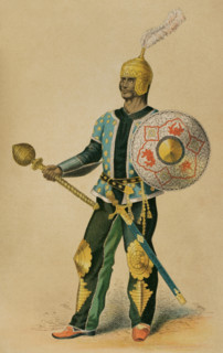 15th century Persian general, Timurid Empire, 1881. Creator: Unknown.