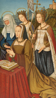 Anne of Brittany, (1477-1514), Duchess of Brittany and Queen consort of France..., 1877. Creator: Unknown.