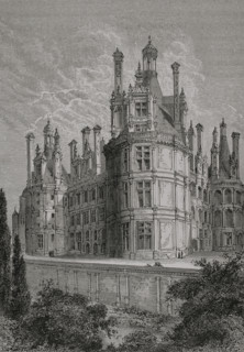 Chambord Castle, France, 1877.  Creator: Jules Jean Marie Joseph Huyot.