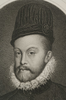 Philip II, (1527-1598), King of Spain (1556-1598), 1879. Detail. Creators: Magin Pujadas, Alphonse Charles Masson.