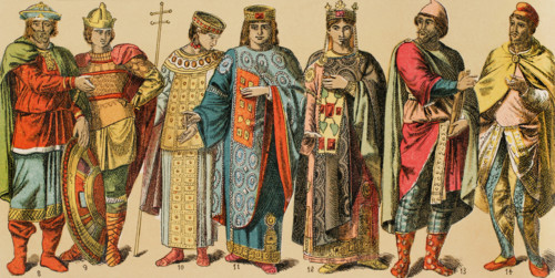 Byzantines, 1000-1200, (1884).  Creator: Unknown.