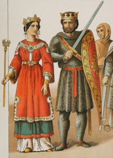 History of France, 1000, (1884).  Creator: Unknown.