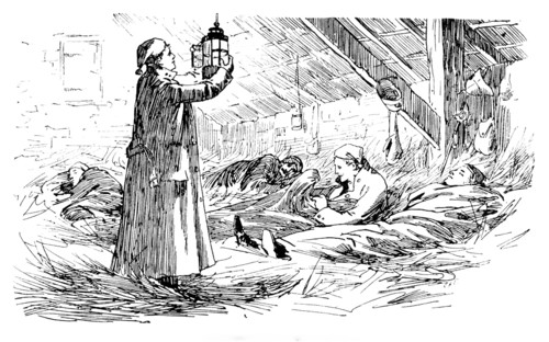 The Easter Volunteer Manoeuvres: quartered with the rats, 1890. Creator: Unknown.