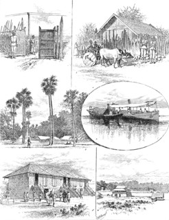 Sketches of the Burmese Military Police, 1890. Creator: Unknown.