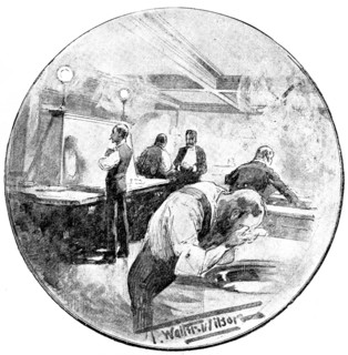 The Lavatory, Carlton Club, 1890. Creator: Unknown.
