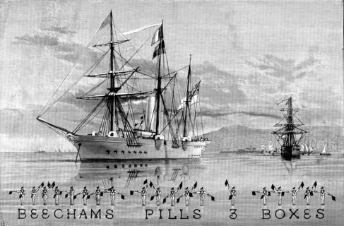 Advertisement for Beecham’s Pills, 1890. Creator: Unknown.