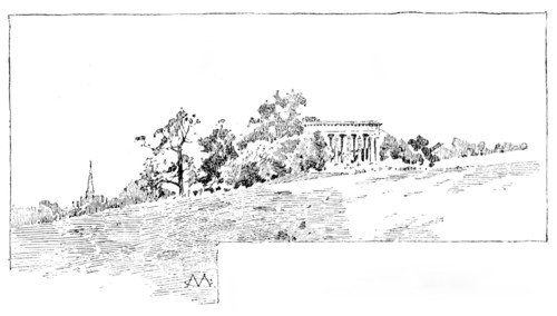 English Homes - No. XXIV. Audley End: temple...recovery of George III. from his illness, 1890. Creator: Unknown.