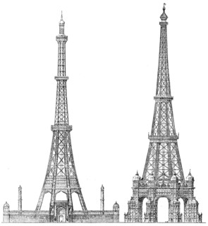 Prize designs for the Great Tower, 1890. Creator: Unknown.