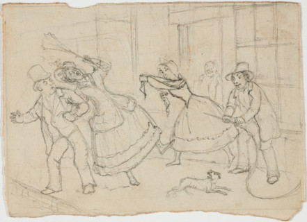 Prankster, c1820-1865. Creator: David Claypoole Johnston.