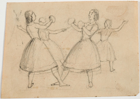 Women's Scientific Rights, c1820-1865. Creator: David Claypoole Johnston.