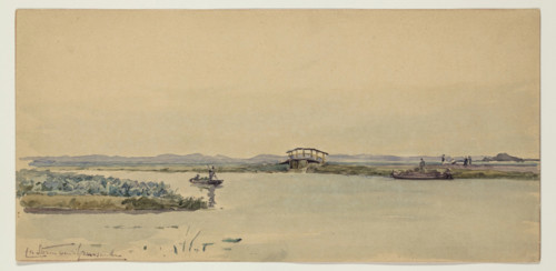 Canal Near Ruysburg, 1885. Creator: Carel Nicolaas Storm.