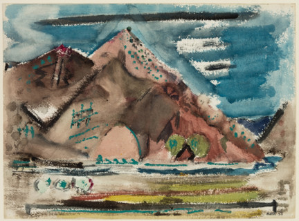 New Mexican Landscape near Taos, 1930. Creator: John Marin.
