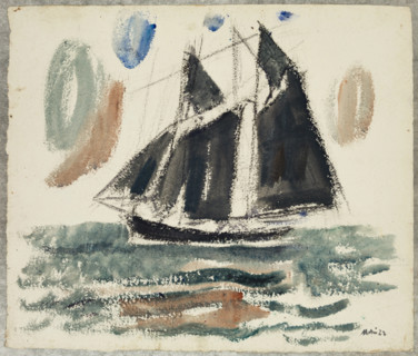 Nova Scotian, 1922. Creator: John Marin.