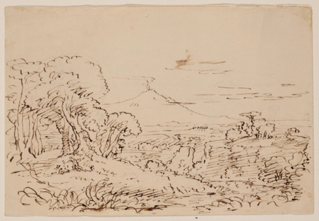 Proserpine Gathering Flowers in the Vale of Enna, 1846 or 1847. Creator: Thomas Cole.