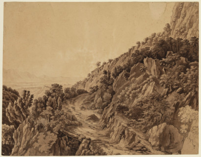 Italian Landscape, c1800. Creator: Anon.