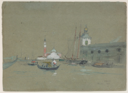 San Giorgio Maggiore, Venice, 1872. Creator: George Inness.