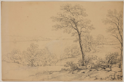 View of the Hudson River, 19th century. Creator: John William Casilear.