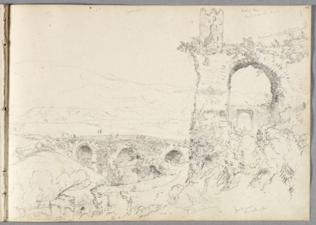 A View near Tivoli (Morning), 1832. Creator: Thomas Cole.