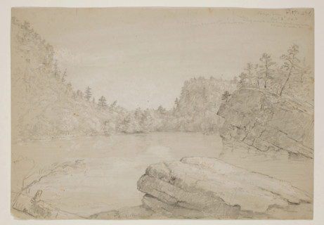 Shongo Lake, 1846. Creator: Thomas Cole.