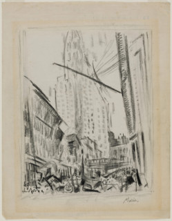 Fifth Avenue, New York, c1920. Creator: John Marin.