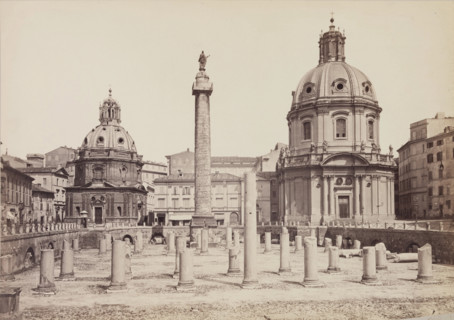 Trajan's Column, late 19th century. Creator: Unknown.